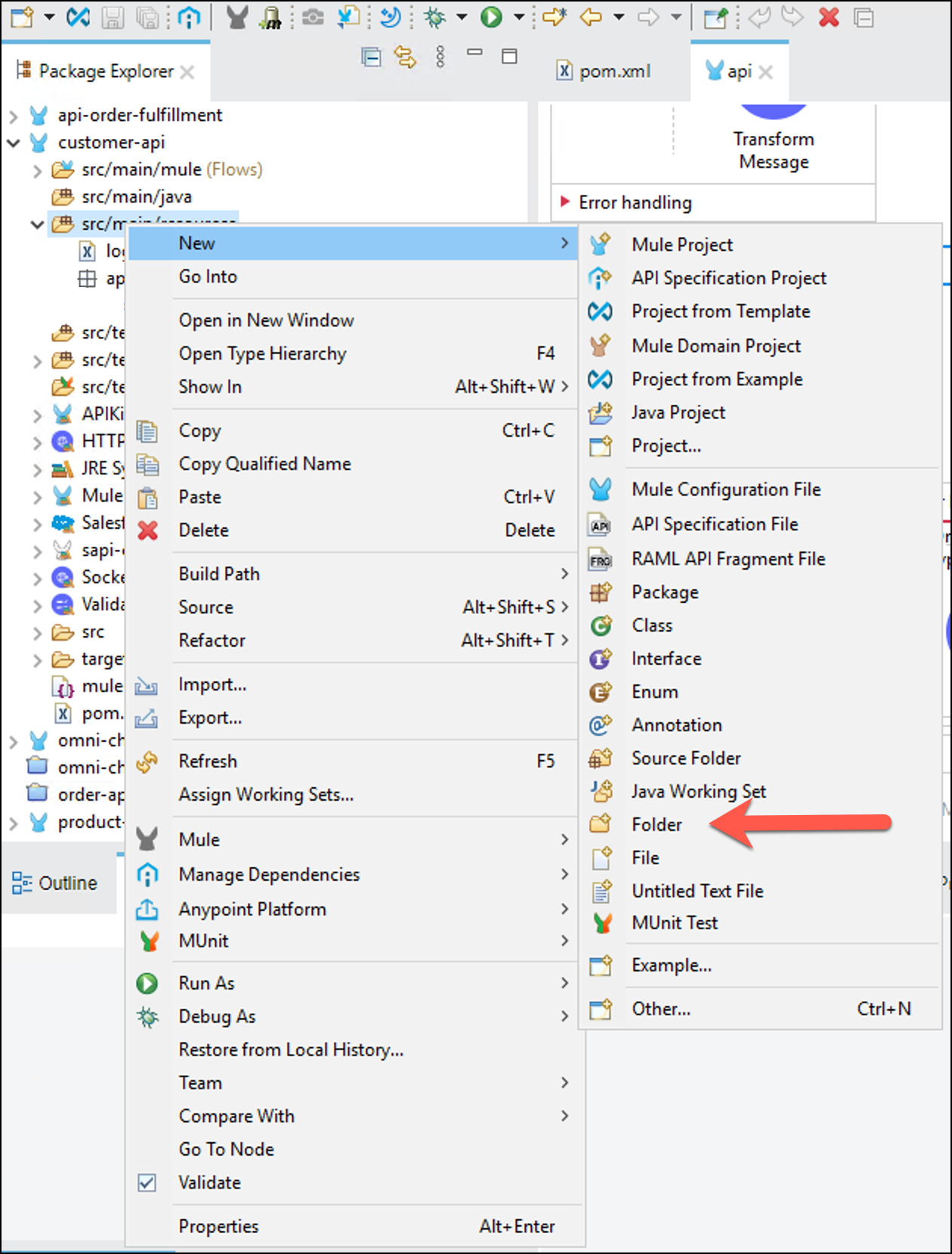 module3 lab2 configuration folder create