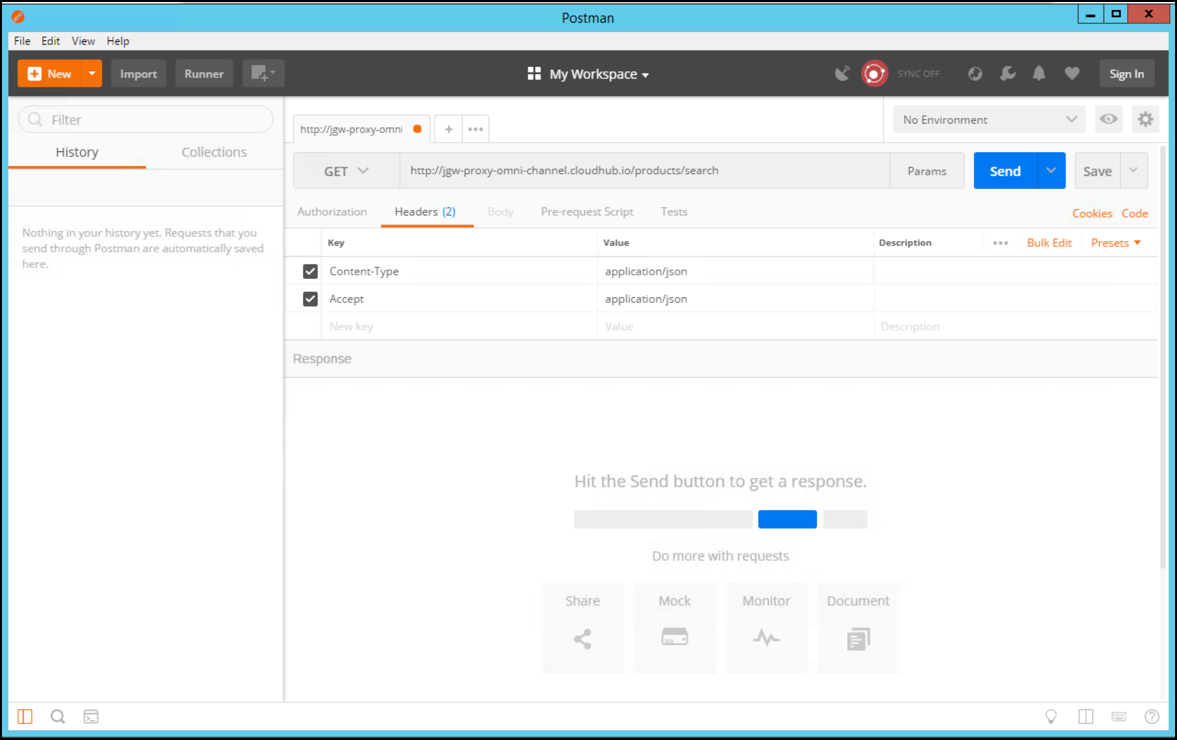 module5 lab1 postman header conf
