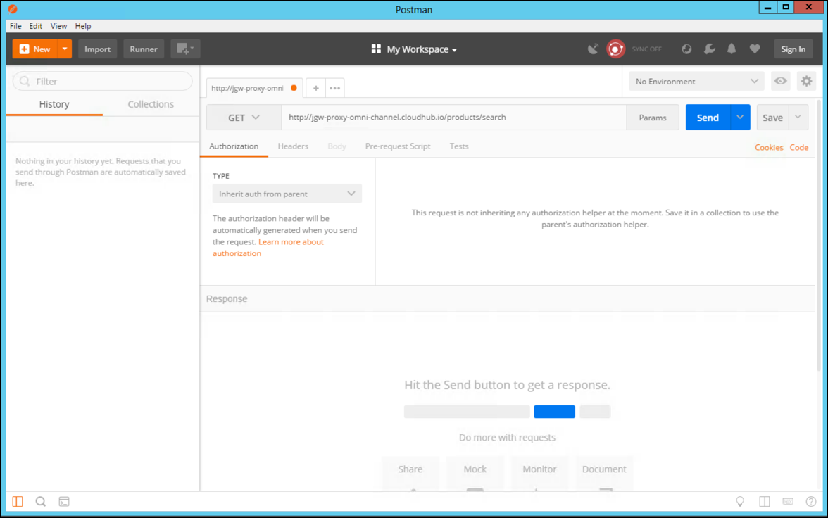 module5 lab1 postman url config