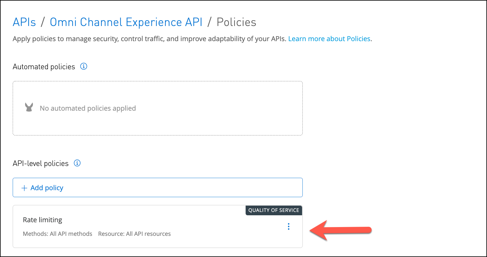 module 5 lab2 ap apimanager appliedPolicy ratelimiting