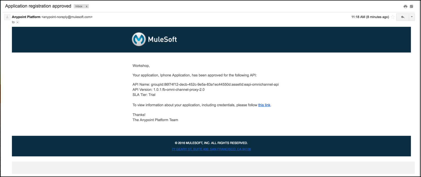module 5 lab2 email applicationApproved