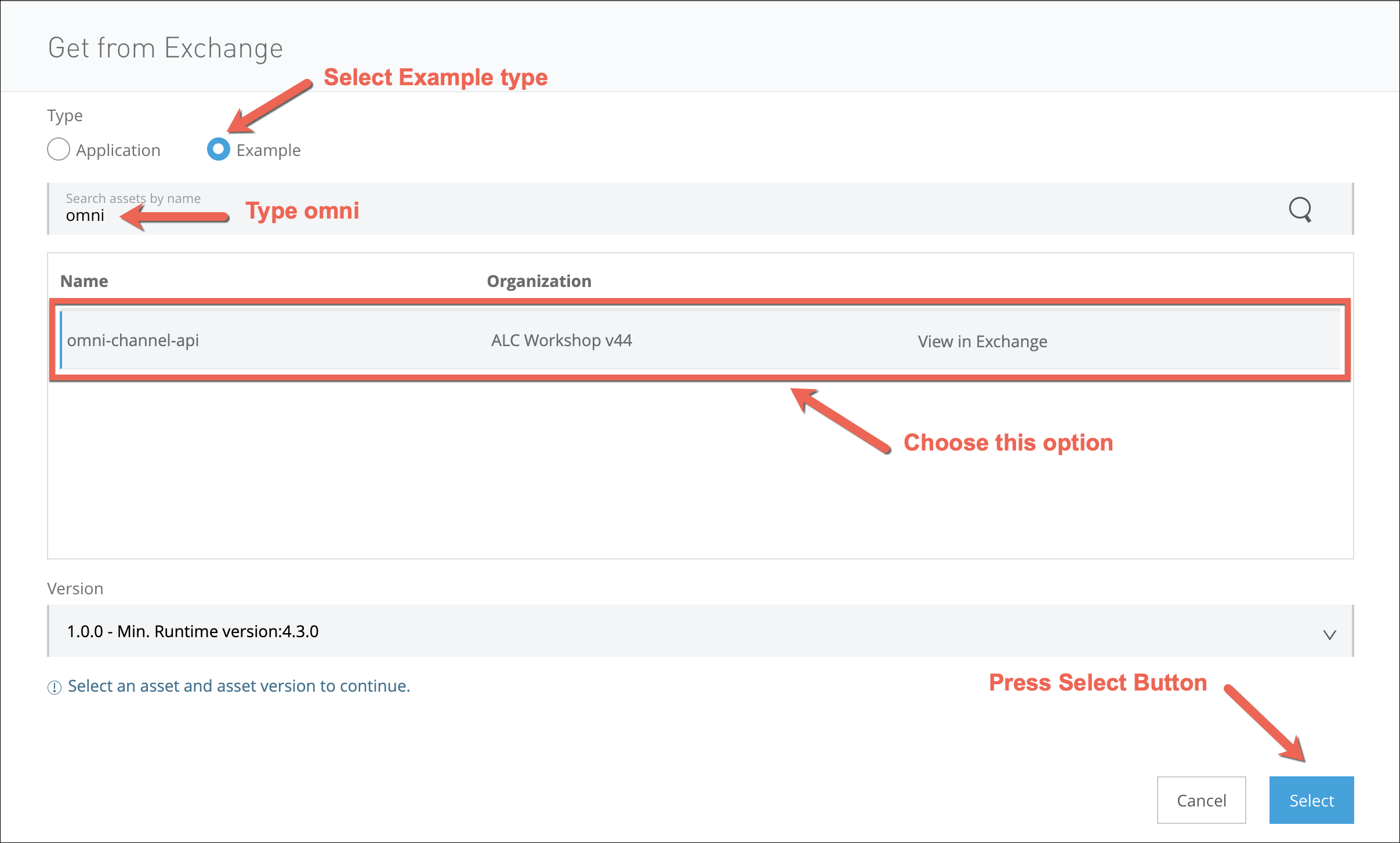module6 lab1 select from exchange