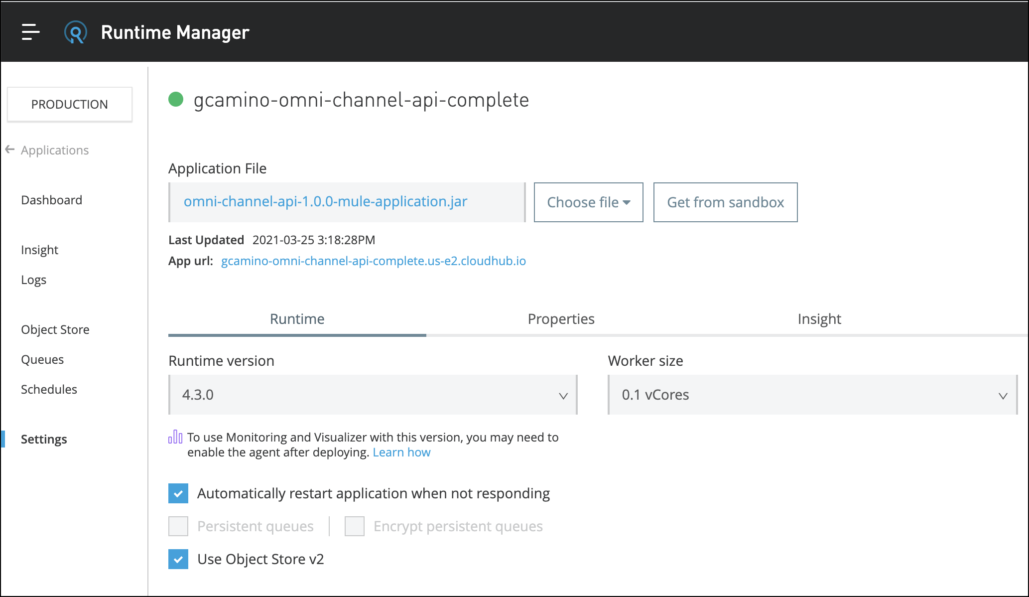 module7 lab1 ap app settings