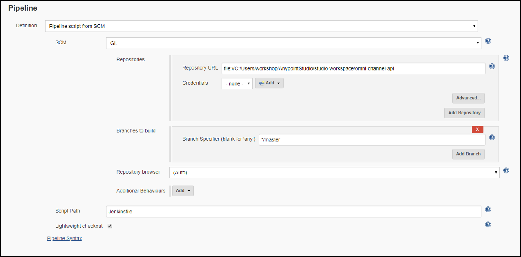 module7 lab4 scm configuration