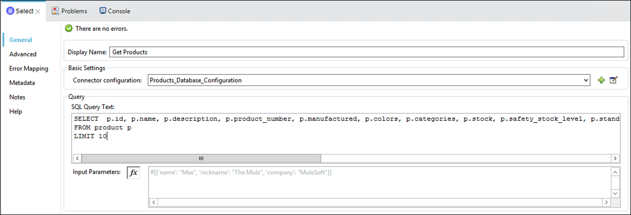 module8 lab2 get products query